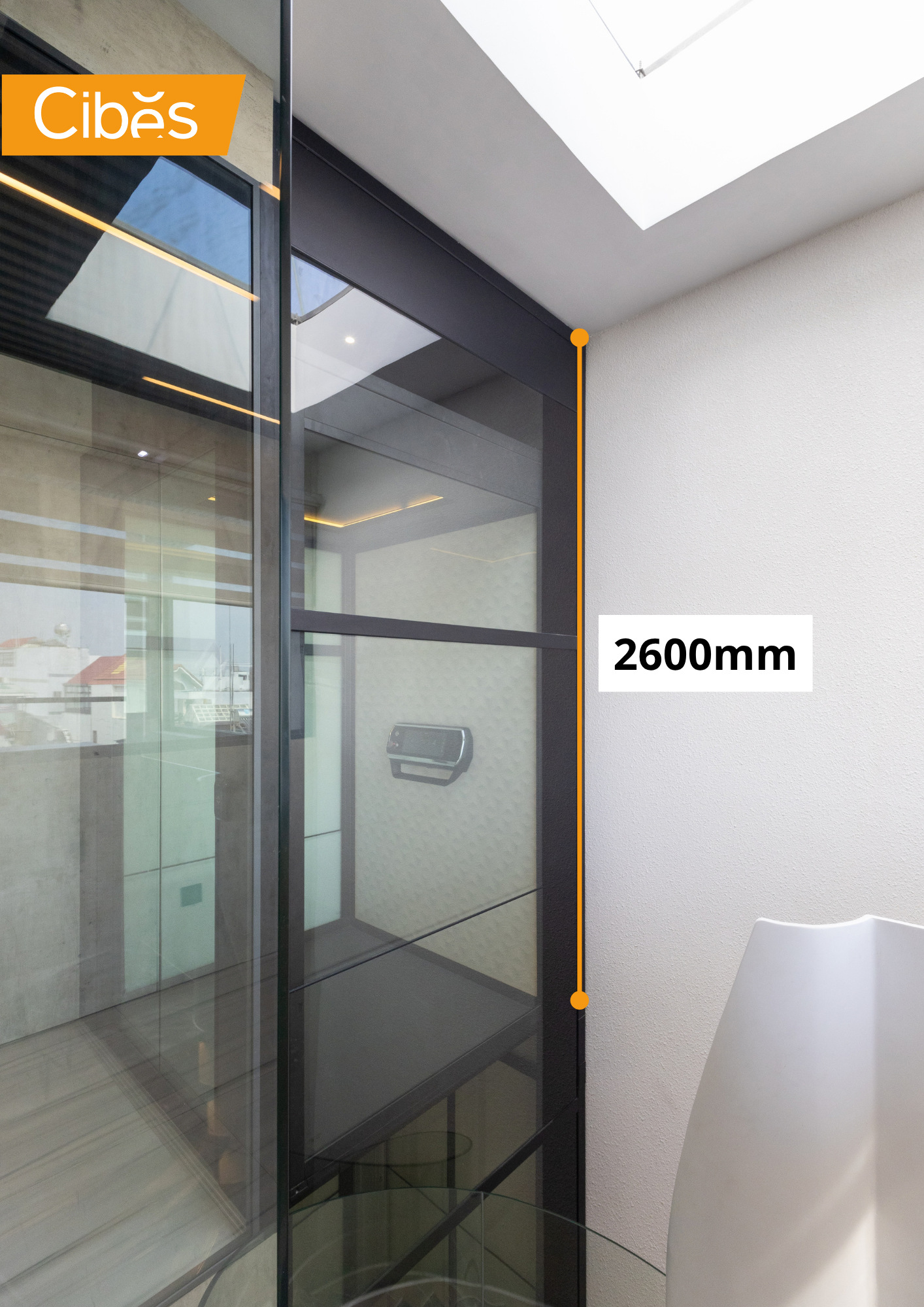 Công trình tại phường Đông Hưng Thuận có tầng trên cùng cao 2600mm
